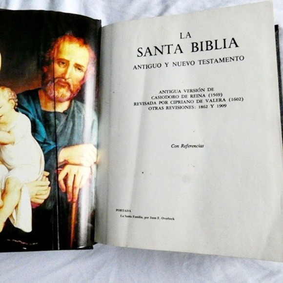 La Santa Biblia Antiguo Y Nuevo Testamento Collectors Edition Casiodoro De Reina - Picture 3 of 7
